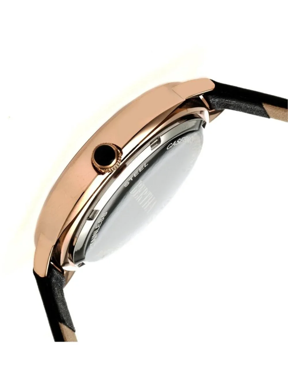 NWT Bertha Madison Black Dial Ladies Watch